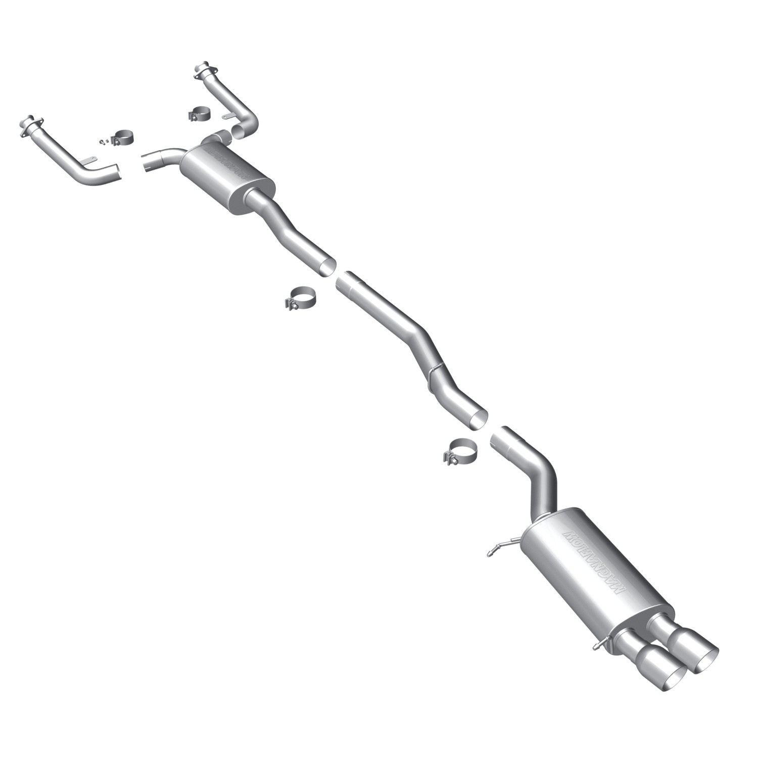 BMW Cat-Back 06-08 BMW 550i 4.8L Magnaflow Cat-Back