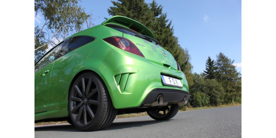 Opel Corsa D NRE Einddemper dwars Uitgang rechts/links - 1x100 T