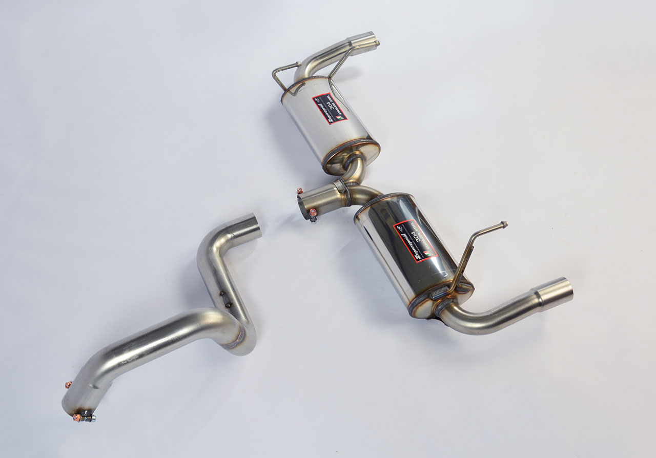 695 ABARTH 1.4T "Biposto Record" (190 Hp) 2015 Rear exhaust Right - Left