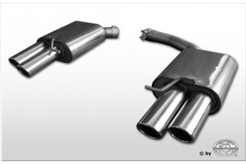 Audi A5 8T Coupe + S-Line Einddemper rechts/links double-flow in