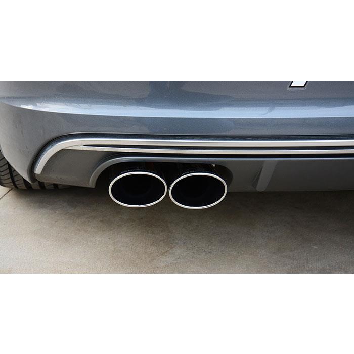 AUDI A3 8V Cabrio 1.5 TFSI (150 Hp) 2017 Endpipe kit 100x75 Right + 100x75 Left