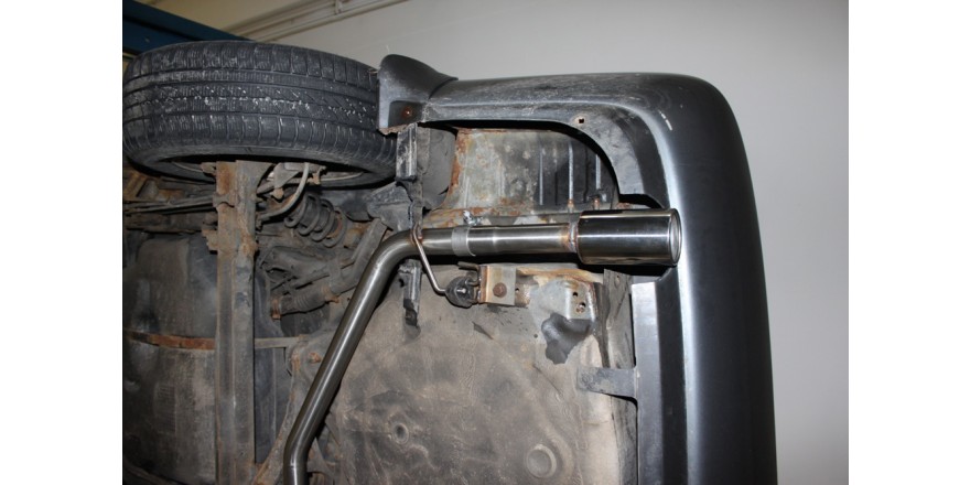 Nissan Primera P12 Einddemper Uitgang rechts/links - 1x90 Typ 12