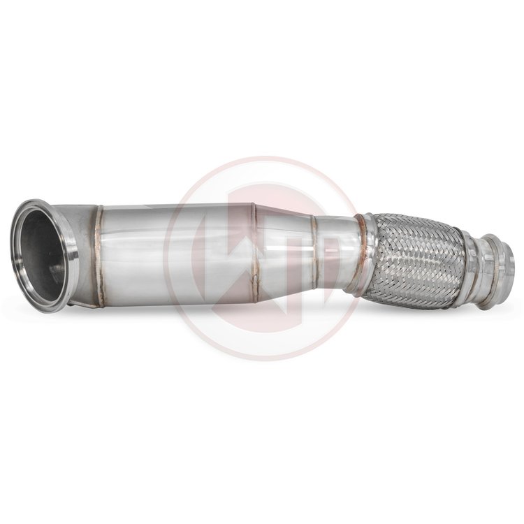 Toyota Supra 3.0 turbo R6 met roetfilter 03/2019=> Wagner Downpipe kit zonder kat.