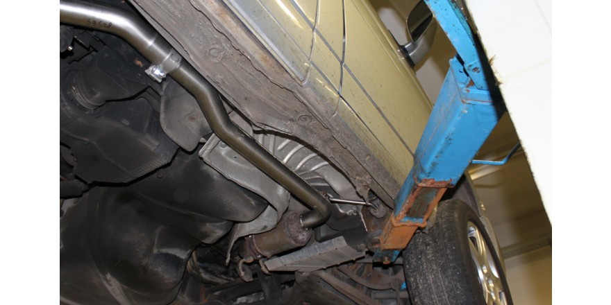 VW Bus T4/ VW Pritsche T4 Verbindingsbuis 55mm TDI VSD/ Kat *- V