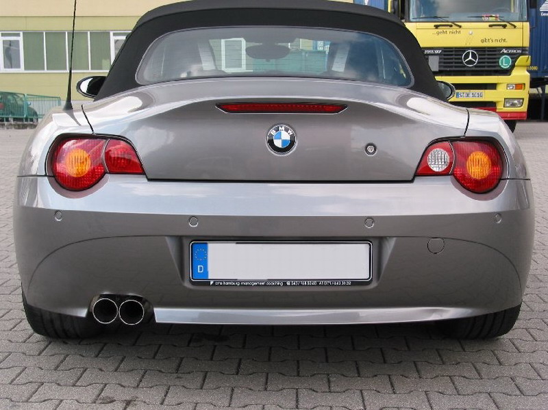 Rear Muffler BMW Z4 Roadster Exhaust Systems