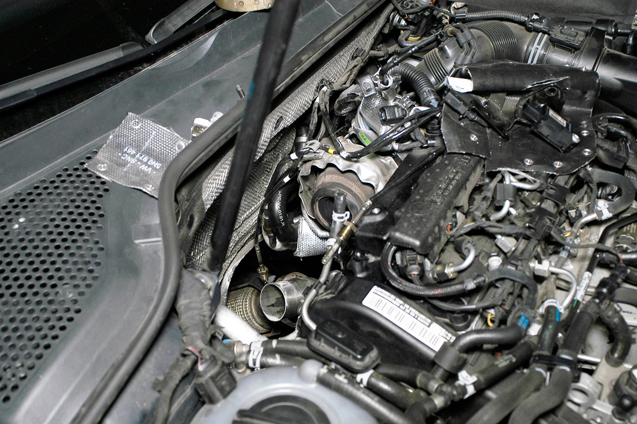 AUDI A3 8V 1.6 TDI (105 Hp) 2012 -> 2014 Turbo Downpipe (replaces diesel soot filter) With sensor bu