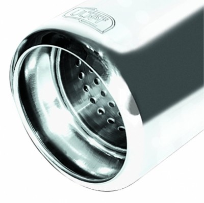 Einddemper Skoda Citigo 5 deurs RVS eindstuk 80mm rond