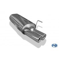 Peugeot 306 Einddemper - 2x76 Typ 13 FOX