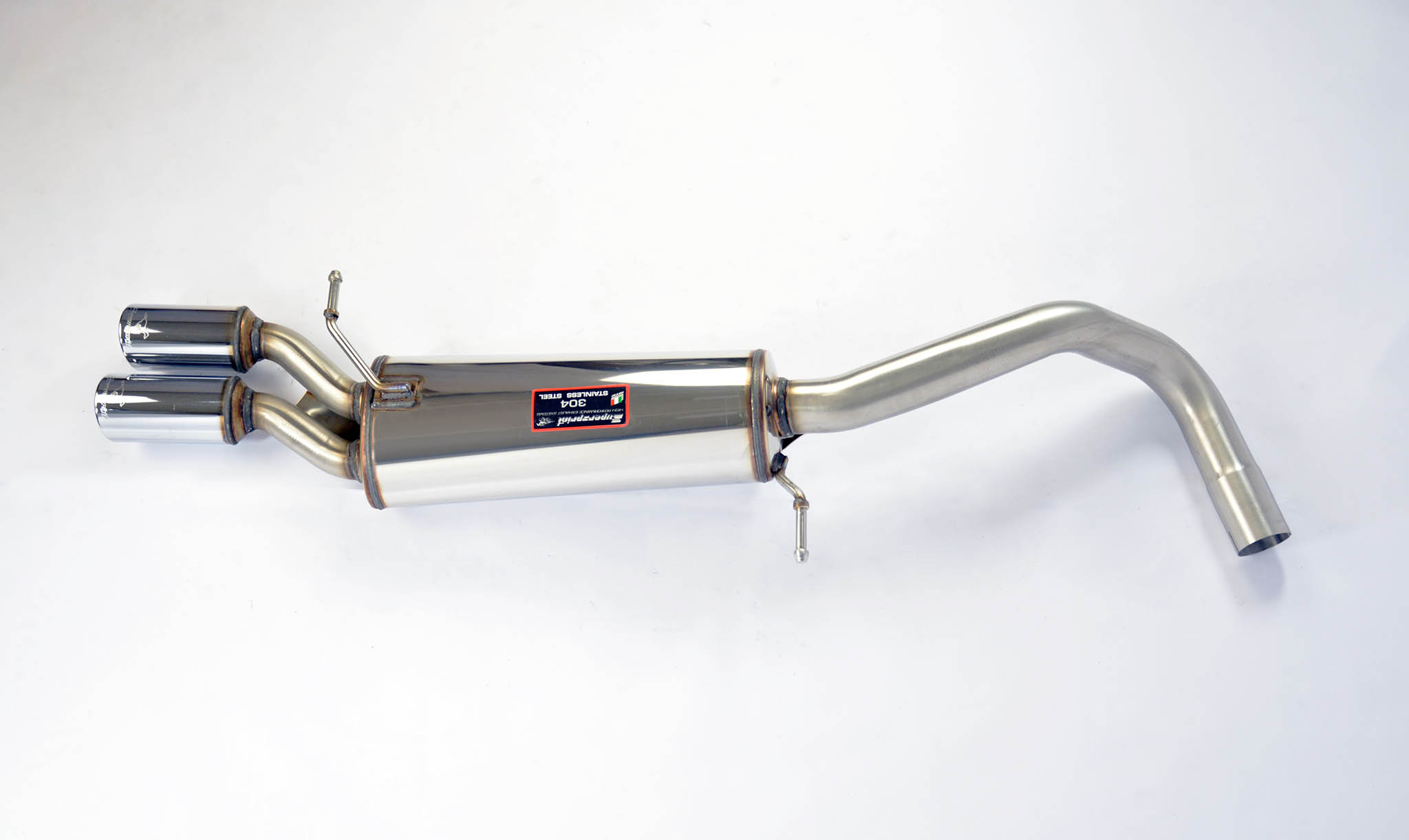 AUDI A1 1.6 TDi 3 Doors / Sportback (90 - 105 Hp) 2011 -> 2014 Rear exhaust OO80