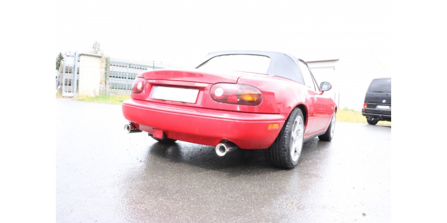 Mazda MX5 Typ NA Einddemper Uitgang rechts/links - 1x90 Typ 13 r