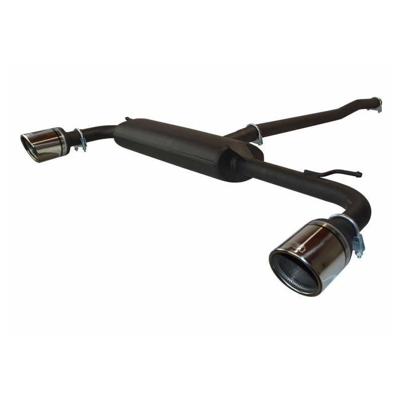 Dubbele Sportuitlaat  Mini Countryman R60 1.6 135kW 2010-2015 101mm
