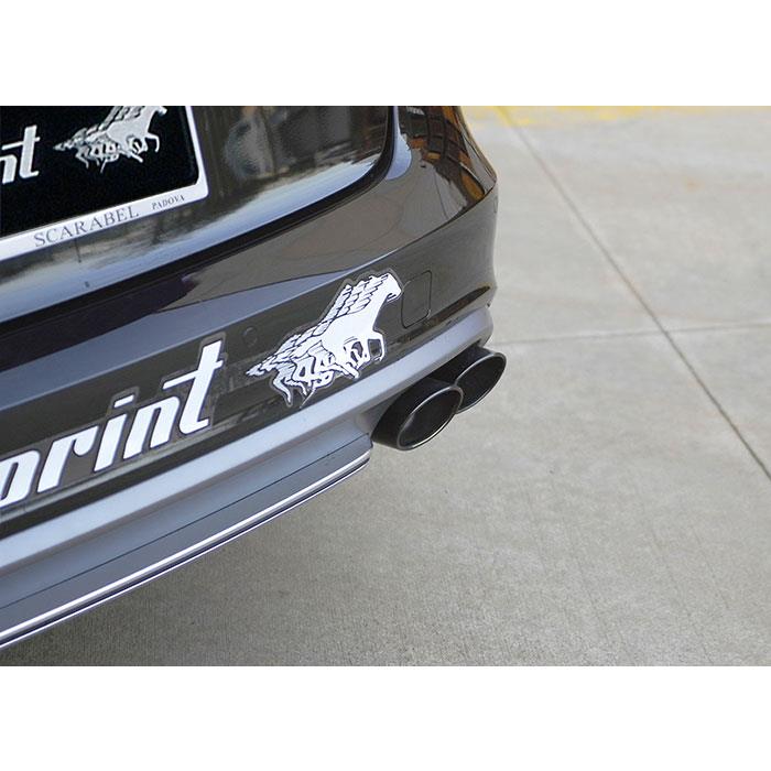 AUDI A6 C7 4G (Sedan + Avant) 2.8 FSI V6 (204 Hp) 2011 -> 2014 ("Cat.- Back" system) Rear pipe Right