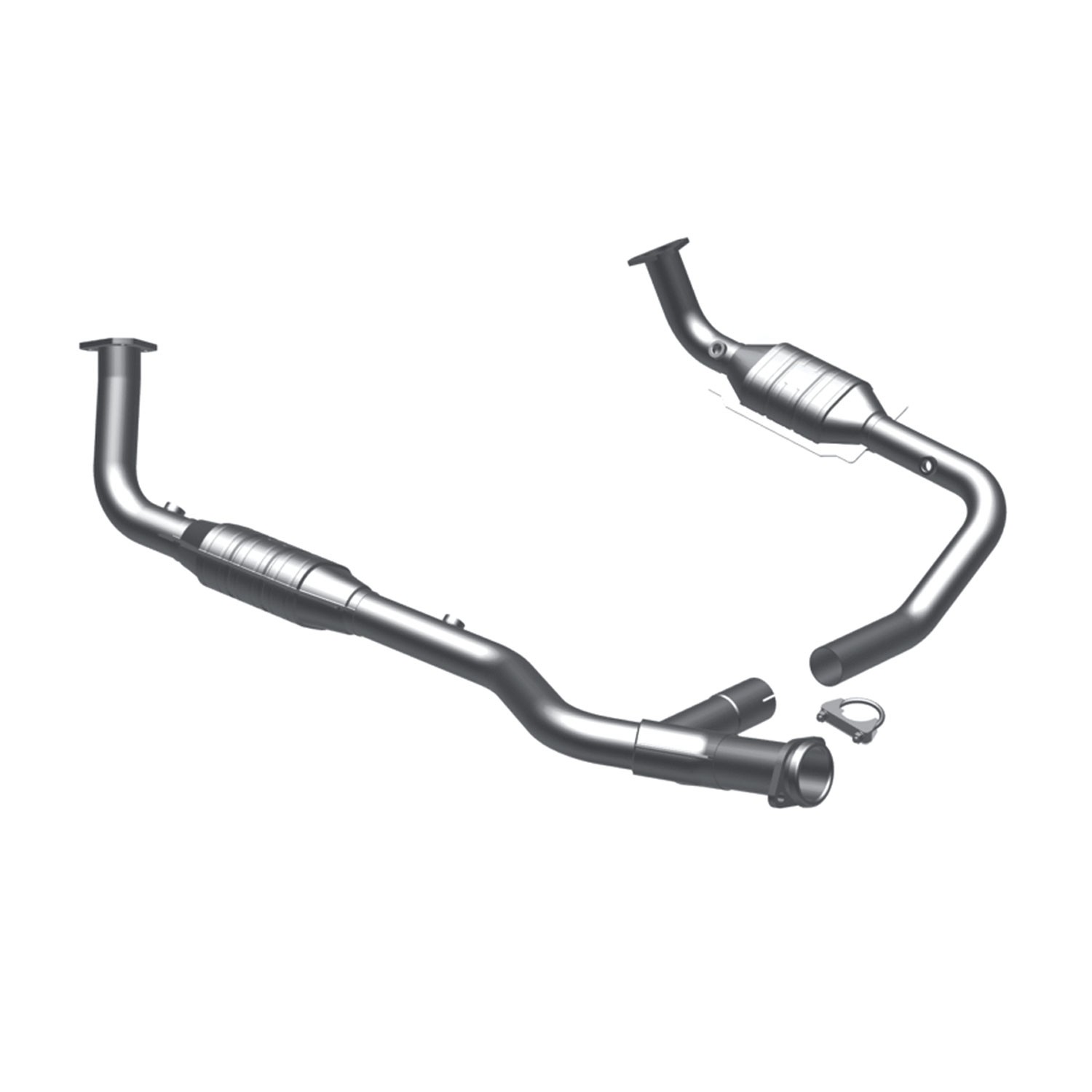 Land Rover Catalysator (DF) 99-02 Range Rover BOSCH OEM Magnaflo