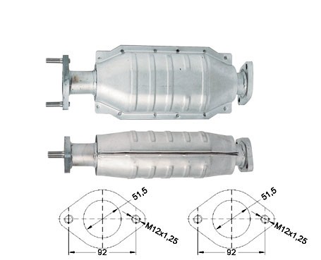 Mitsubishi SPACE STAR 1.3i 1299 cc 63 Kw / 86 cv 4G13 Magnaflow
