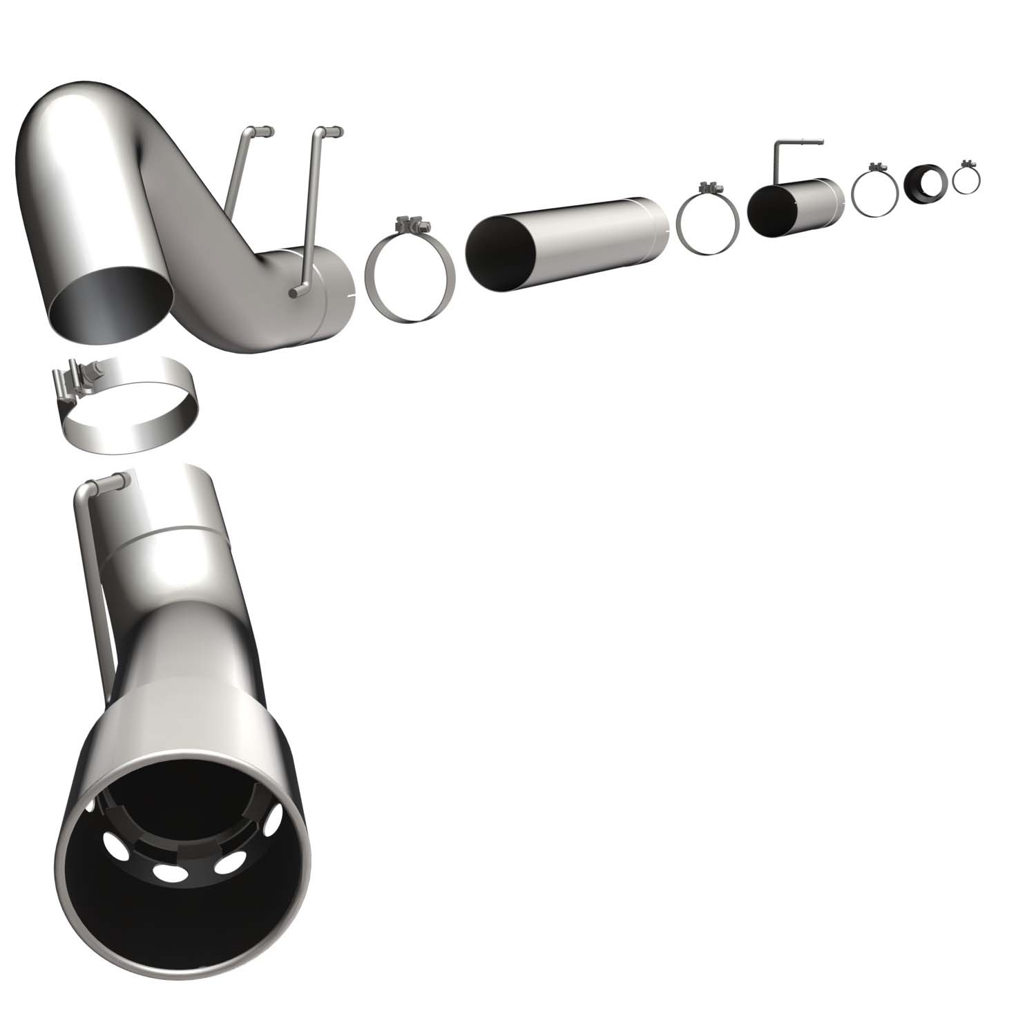 Ford Sys PI 08 Ford F-Series 6.4L 5" Magnaflow Cat-Back
