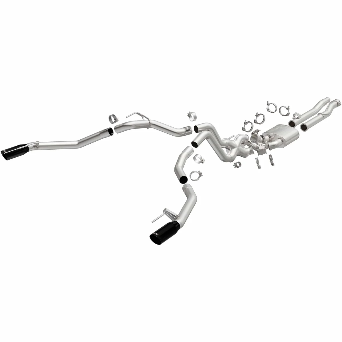 MagnaFlow Ford Ranger Overland 2024-2025 Competition Cat-Back Performance Uitlaat Systeem