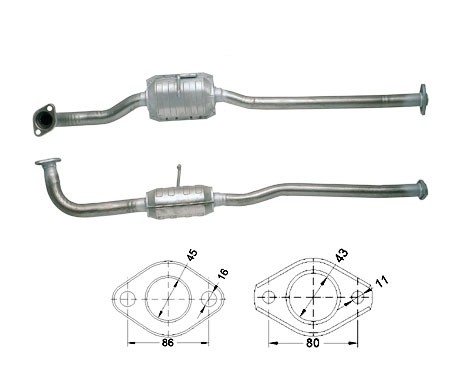 Suzuki SWIFT 1.3 1298 cc 50 Kw / 68 cv G13BA Magnaflow CAT Bouwj