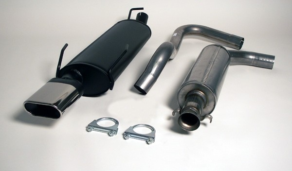 Simons Uitlaatsysteem af kat. Saab 9-3 1998-2002