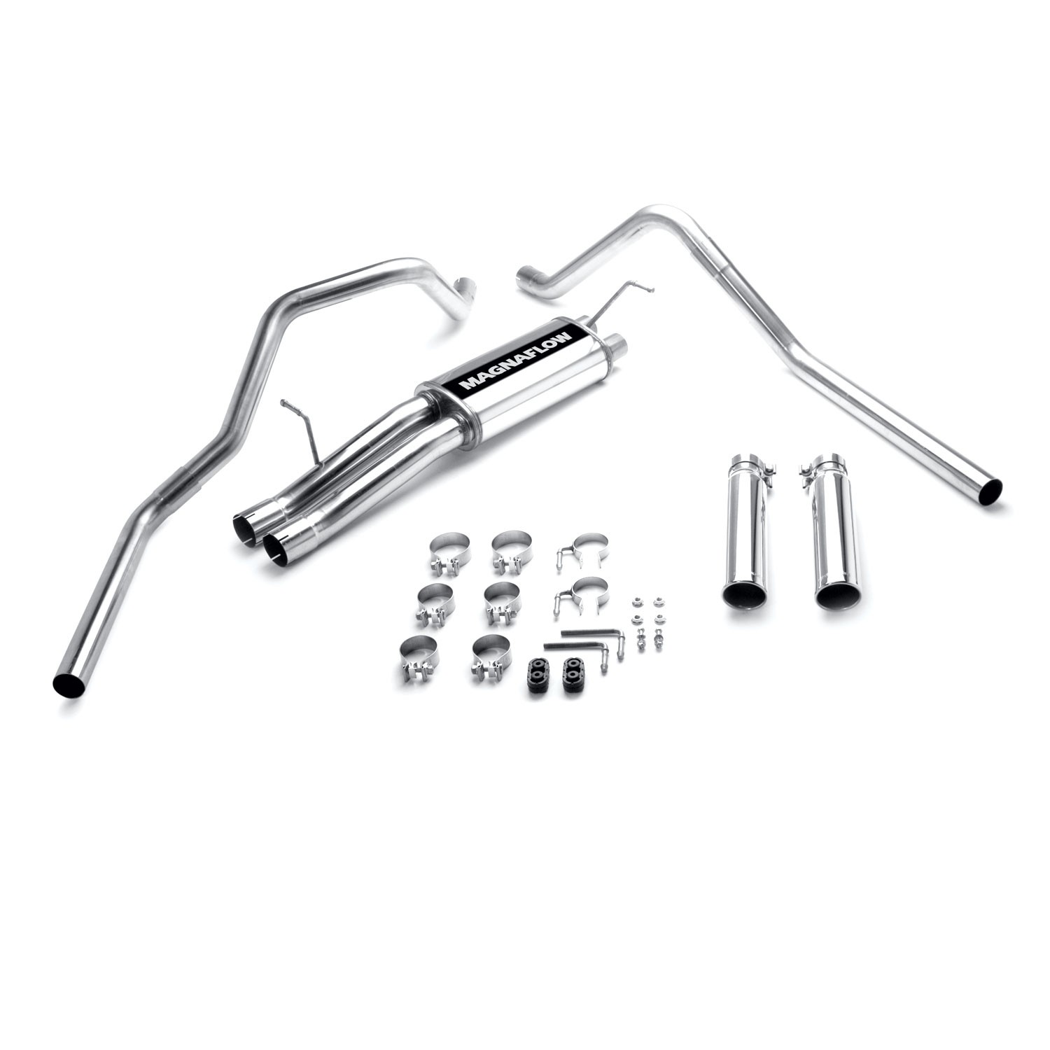 Gm Cat-Back 03- GM 2500HD 6.0 Dual CCSB Magnaflow Cat-Back