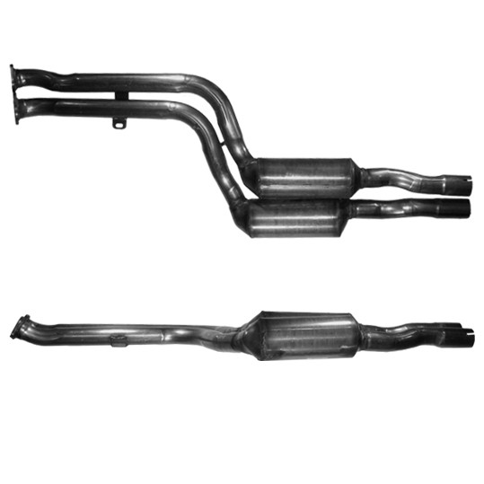 BMW 320i 2.2 E46 (underfloor cat) Magnaflow CAT Bouwjaar: 9/2000
