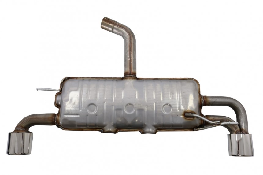 VW Scirrocco Duplex einddemper R-Look