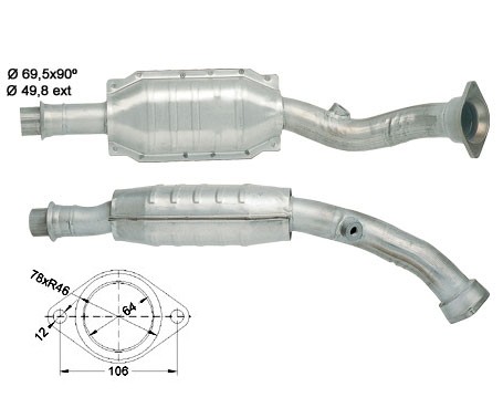 Citroen XSARA 2.0i 16V 1998 cc 120 Kw / 163 cv XU10J4RS Magnaflo