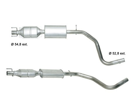 Fiat STILO 1.9TD JTD 1910 cc 59 Kw / 80 cv 192A3.000 Magnaflow C