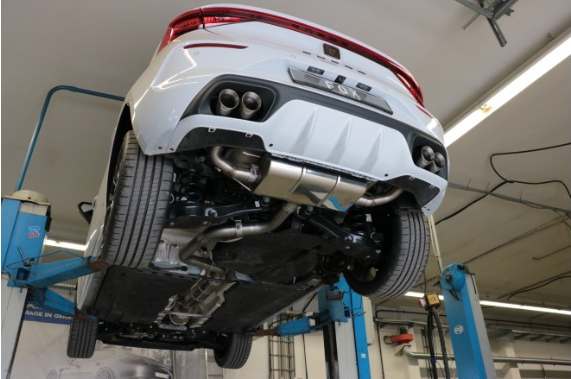 Cupra Leon 4x2 - KL Final silencer right/left - 2x80 type 25 right/left