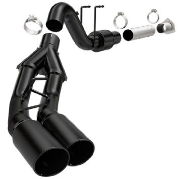 Ford Cat-Back 11-15 Ford F250/350 6.7L Black Magnaflow Cat-Back