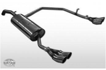 Skoda Octavia Typ 1U Einddemper Uitgang rechts/links - 2x76 Typ