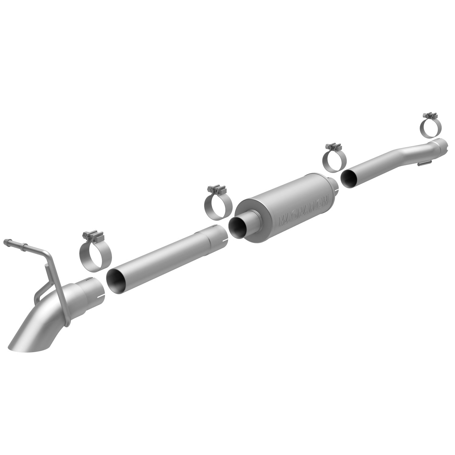 Jeep Cat-Back 07-10 Wrangler Unlimit 3.8L Magnaflow Cat-Back
