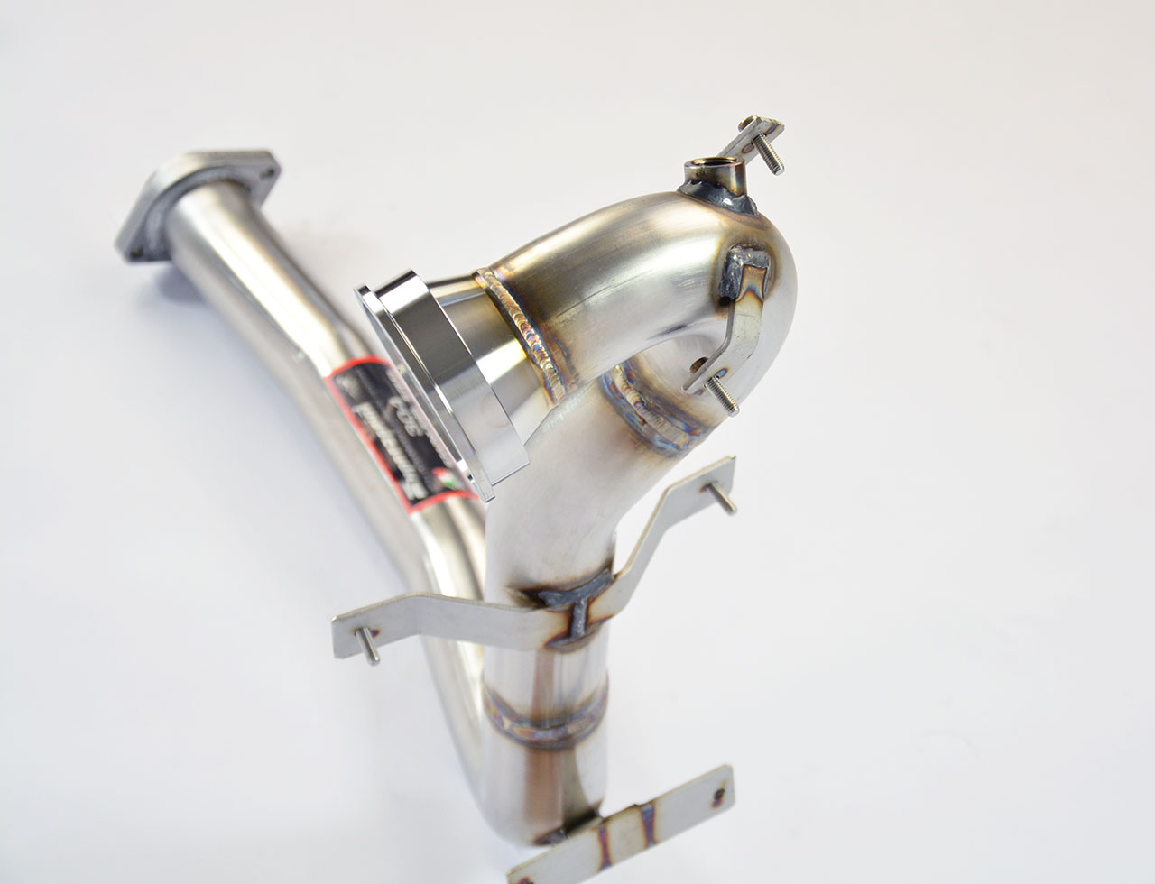 695 ABARTH 1.4T "Tributo Ferrari" (180 Hp) (Ø65 with valve) 2009 Turbo downpipe kit (Replaces cataly