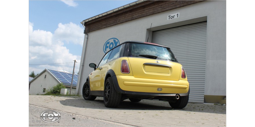 Mini One/ Cooper R50 Einddemper - 1x80 Typ 13 FOX