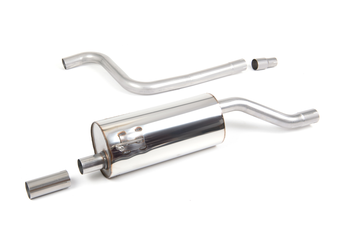 Ford Fiesta VIII 1.0 EcoBoost ST-Line Milltek Particulate Filter-back Resonated met Polished GT-90 T