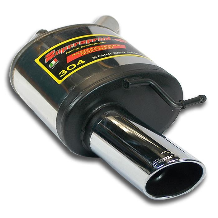 AUDI A6 C7 4G (Sedan + Avant) 2.8 FSI V6 (204 Hp) 2011 -> 2014 ("Cat.- Back" system) Rear exhaust Le