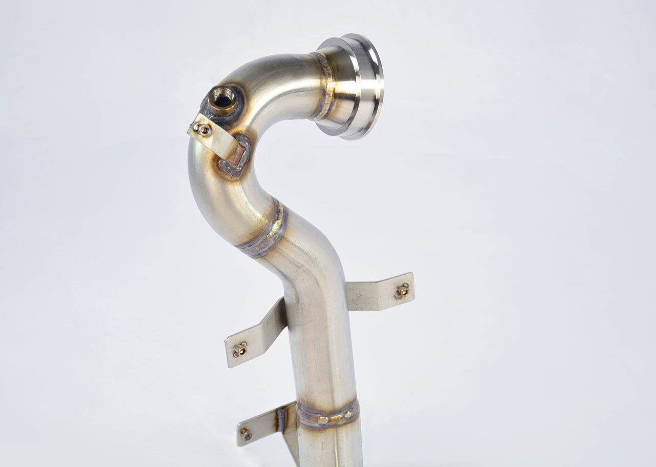 Turbo downpipe kit (Replaces catalytic converter)