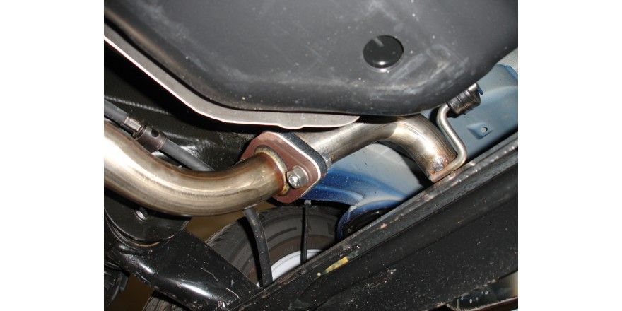 Hyundai Getz - 3/5 drs Einddemper - 2x80 Typ 13 FOX