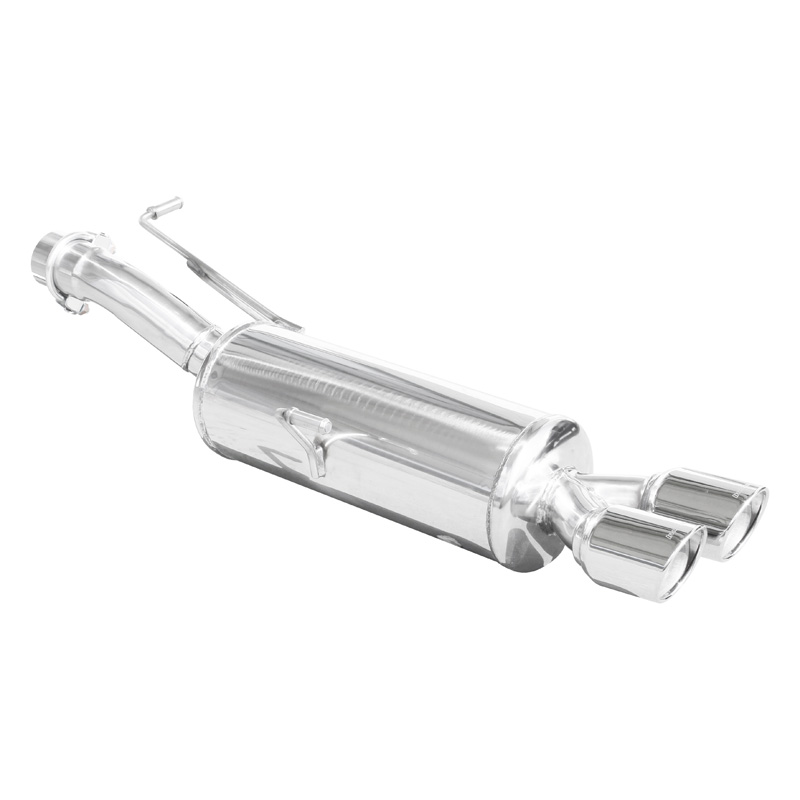 Sportuitlaat  Peugeot RCZ 1.6 THP 200pk 2010- 2x80mm X-Race 100% RVS