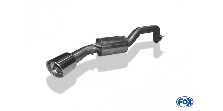 Mazda 3 BL - Diesel Einddemper - 1x100 Typ 17 FOX